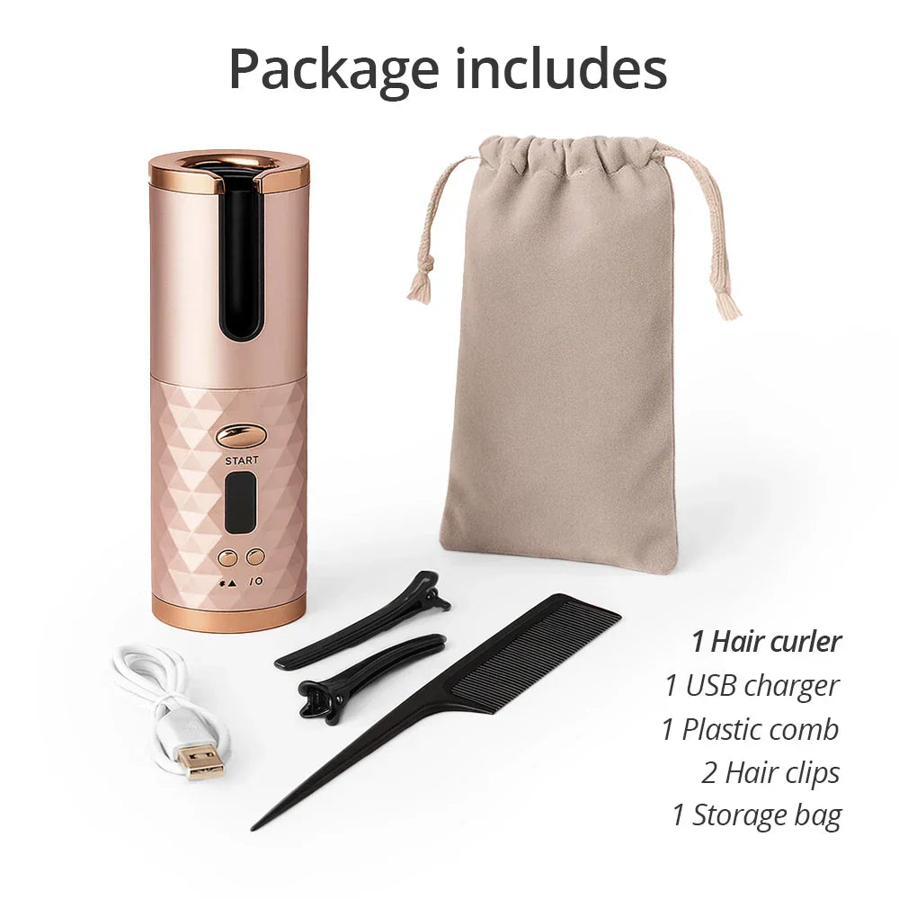 Modelador de cachos automático